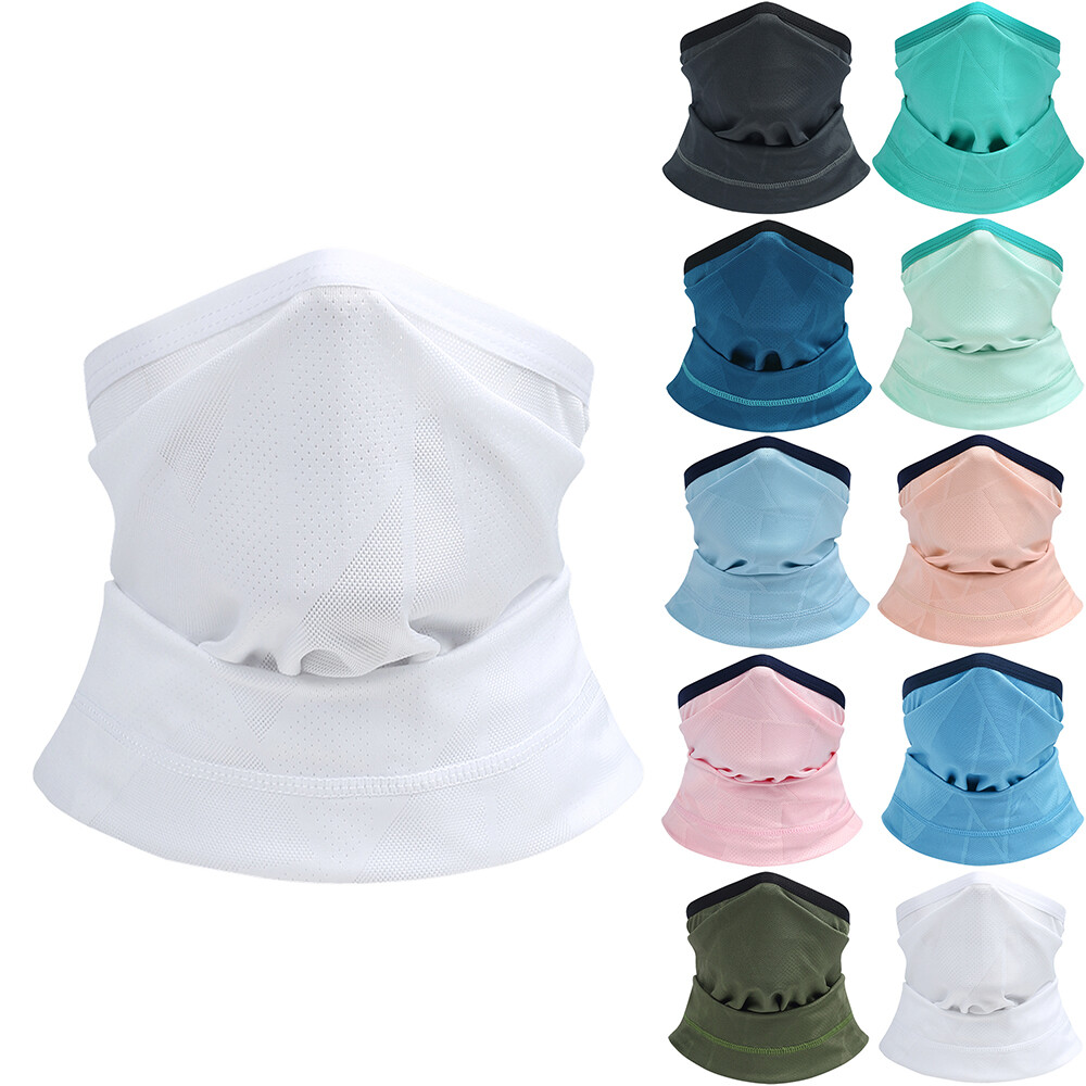 UV Protection Face Mask Neck Gaiter Scarf Windproof Balaclava for Outdoor Sports