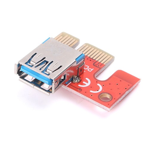 PCI-E Express BEST SATA Power Cable USB3.0 1x to 16x Extender Riser Card Adapter - 第 5/8 張圖片