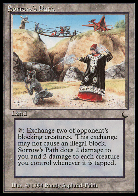 Sorrow's Path X (1) The Dark MTG Ex/NM (RG) 4RCards