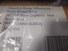 Titan X23 TITAN20CSX23 Front Wheel Power Wheelchair