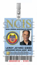 N.C.I.S. Jethro Gibbs cosplay I.D. Badge