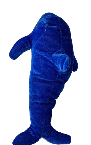 "Premio Nacional y Juguete Animal de Peluche 2013 Mamífero Azul Blanco Delfín 12" - Imagen 4 de 5