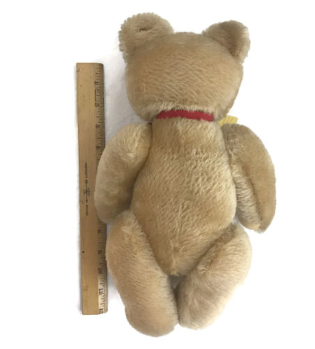 Máscara de oso de peluche original Steiff vintage cara Alemania Occidental 0201/36 lana algodón - Imagen 11 de 12