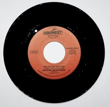 Crystal River Band Problem Solver DJ Promo 45 Gospel Harvest OK