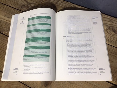 ‘Evidence Based Practice’ HMI of Probation by Tim Chapman & Michael Hough. - Picture 5 of 8