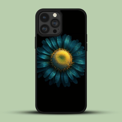 neon daisy flowers dark Shockproof Case For iPhone 14 15 11 12 13 Pro X - Picture 51 of 200