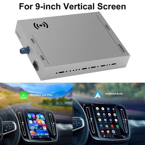 Wireless Carplay Android Auto Integrated Module Kit For Volvo 9" Vertical Screen - Picture 3 of 18