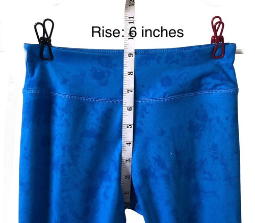 Avia Junior Girls Pants Active Leggings Pocket On Waistband Blue Size Medium - Picture 8 of 10