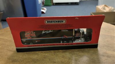 Matchbox 1993 Super stars transporters dirt devil Kenny Wallace