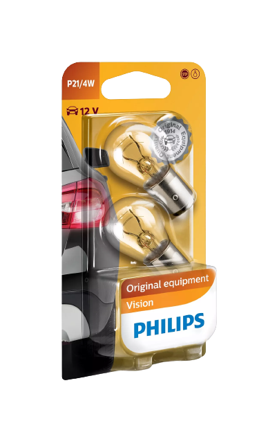 P21/4W PH-12594B2 (duo bulbs) BAZ15d PHILIPS 12V 21/4W