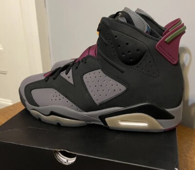 Size 8.5 - Air Jordan 6 Retro Bordeaux Mens Suede Basketball