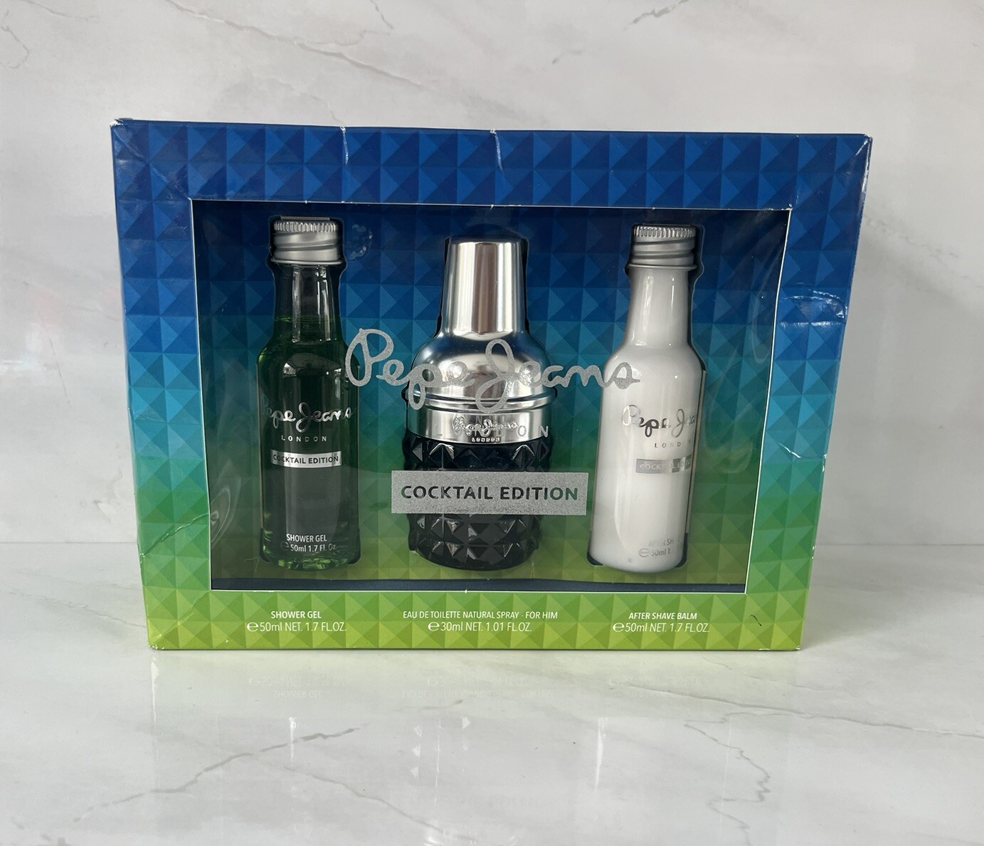 Pepe Jeans Him Cocktail Eau De Toilette EDT 30ml Gift Set Mens Fragrance