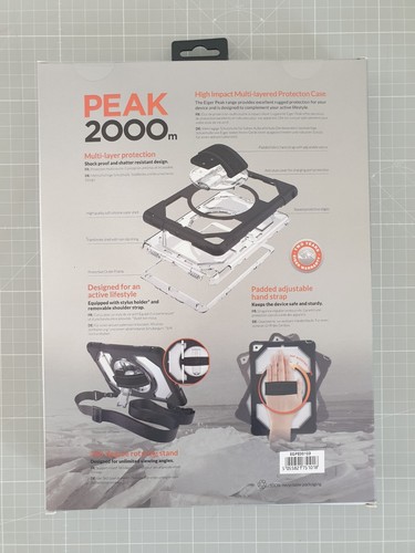 Eiger Peak 2000m Apple iPad 10.2 (2019/ 2021) schwarz Hülle - Bild 2 von 7
