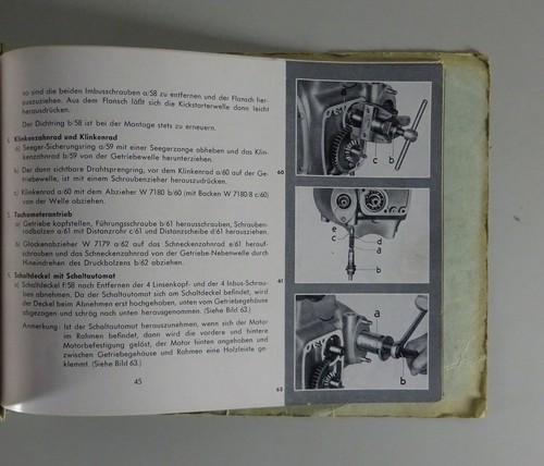 Werkstatthandbuch Victoria Bergmeister V35 350 ccm Baujahr 1953 - 1955 - Picture 7 of 8