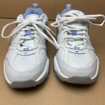 WOMEN'S NEW BALANCE Leather Training Shoe - WX409WL2 - Sz: 7.5” | eBay