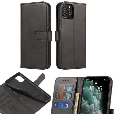 FÜR REALME NOTE 70T - NEXERI Schutz Hülle Handy Tasche Etui Cover Case SCHWARZ