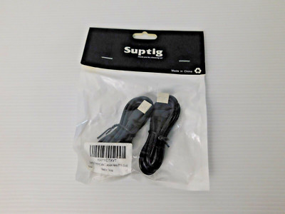 2 pack Suptig charging cable T...ession hero 2018 Black