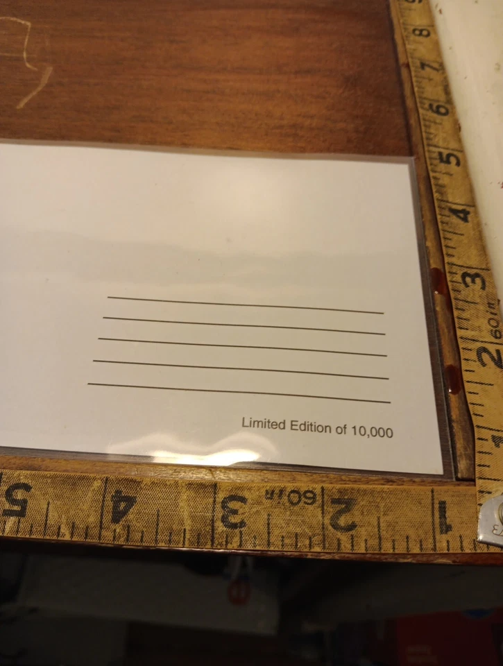 Cartão postal Philadelphia Flyers Stanley Cup final 2010 edição limitada - Imagem 4 de 4