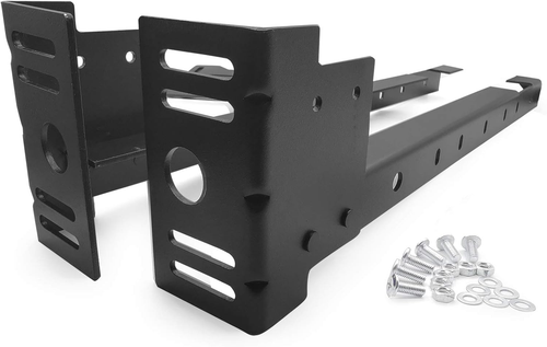 Bed Frame Footboard Extension Brackets Set Attachment Kit - Fit for Twin, Full, - Picture 7 of 12
