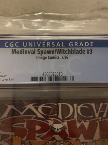 Medieval Spawn / Witchblade #3 (Image Comics Malibu Comics July 1996) CGC 7.5 - Picture 3 of 24