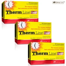THERM LINE FAST- 60-180 Capsules - For Women -Support for weight loss, endurance