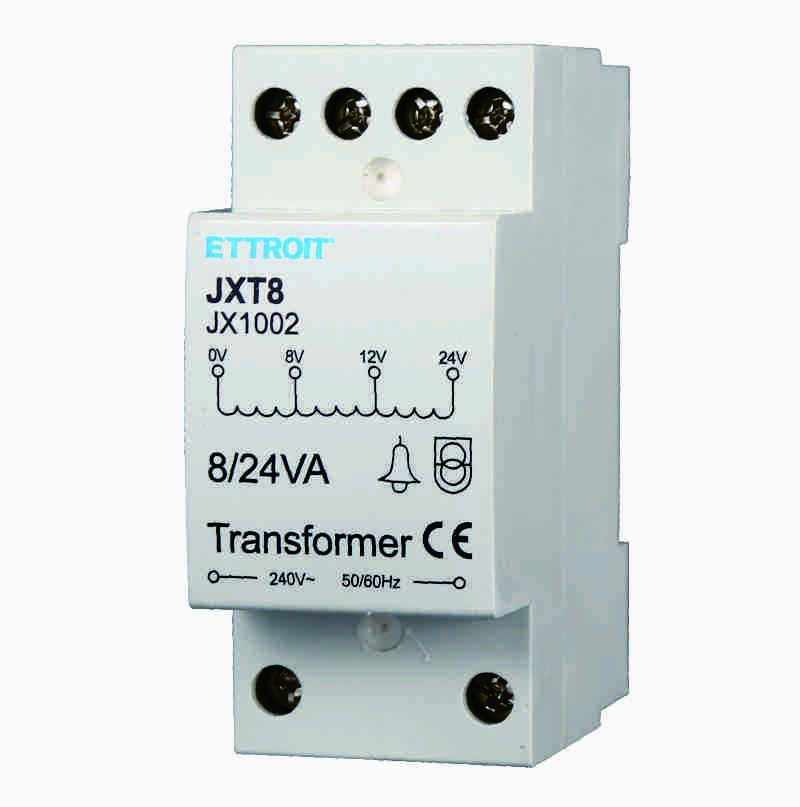 Trasformatore Per Citofono Da 220V a 8/12/24V Per Guida DIN Standard - Input 220