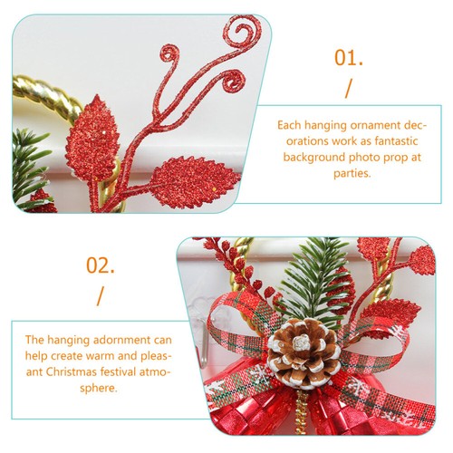 Zeigen Fenster Weihnachten Hängen Anhänger Diy Hängen Dekore - Bild 6 von 11