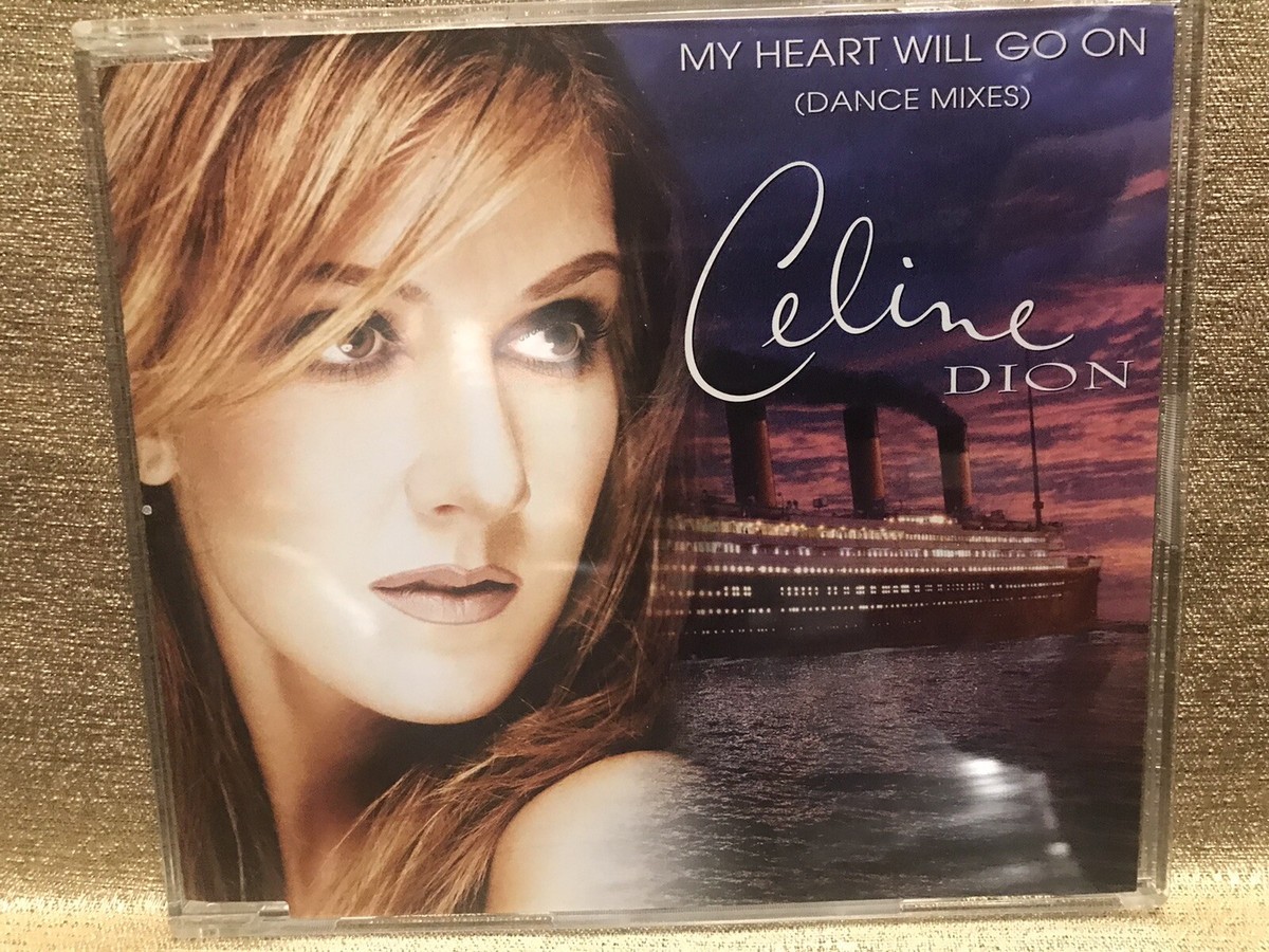 RARE CD Single Slim Case Celine Dion My Heart Will Go On