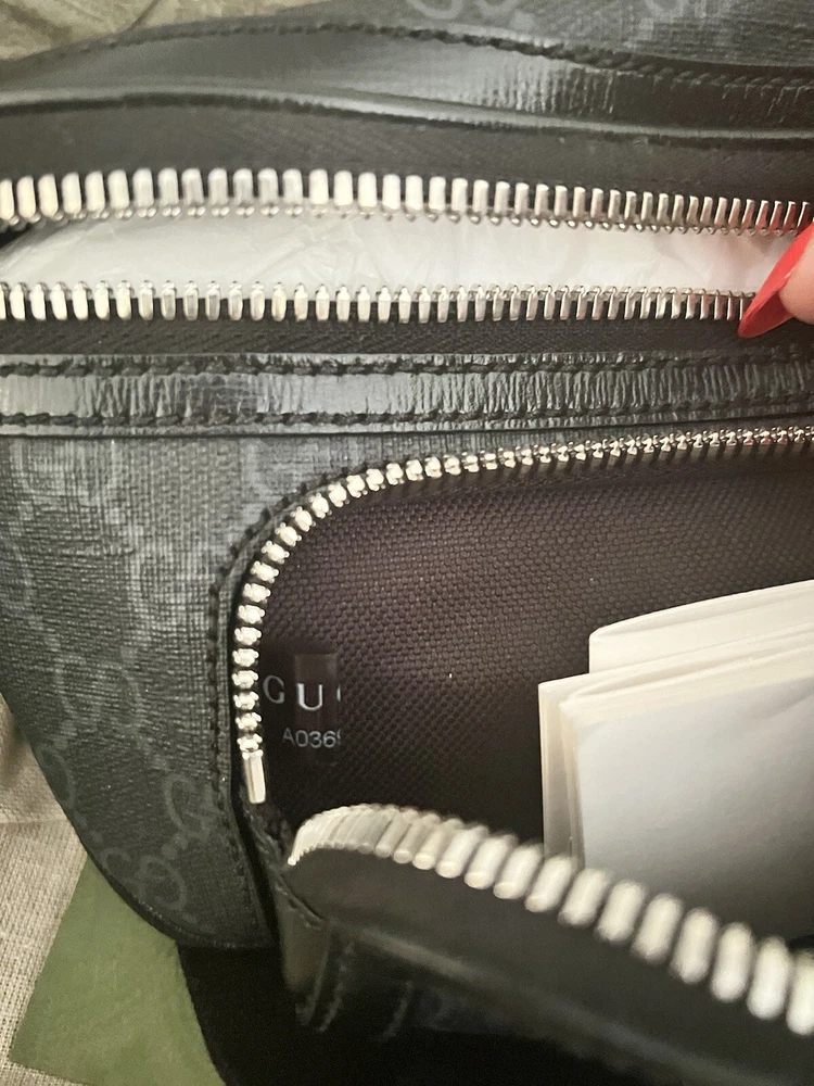 GUCCI Interlocking G Bumbag Belt Bag 90