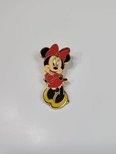 Minnie Mouse Disney Trading Pin 2008 Red Dress Red Bow Yellow Shoes