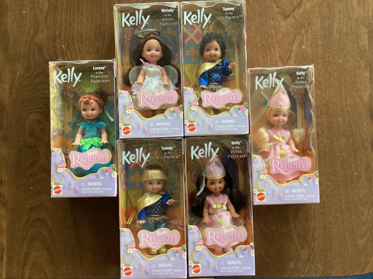 Fairytale Barbie As Rapunzel Doll 2002 BARBIE RAPUNZEL KELLY CLUB