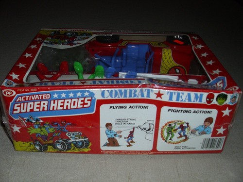 VINTAGE MARVEL SECRET WARS PLAYSET SUPER HEROES RARE MARVEL AVENGER NEW MIB 1982 - Picture 10 of 12
