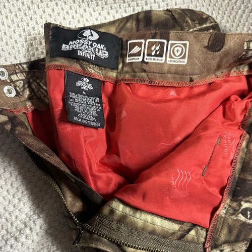 Mossy Oak Camo Pants Stretch Infinity Break Up Straight Leg Loose Size Woman’s M - Picture 12 of 16