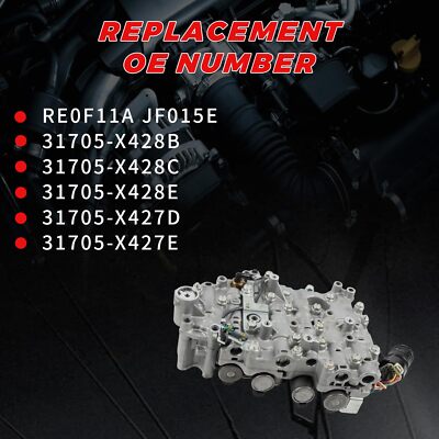 Artudatech JF015E RE0F11A CVT Valve Body For Nissan Sentra 1.8L Versa 1.6L 2013-2016 Car Accessories - 34