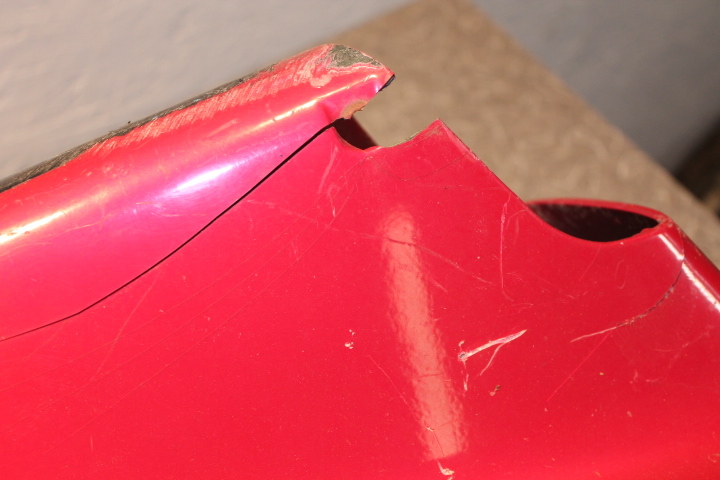 ♔︎ あー ♔︎ 1984-89 Nissan Z31 300ZX OEM Rear Storage Compartment Red