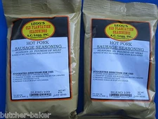 HOT PORK for 50 LBS  BREAKFAST PAN Sausage Seasoning Old Plantation *THE BEST*