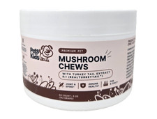 Pets are Kids Premium Mushroom Chews w/ Turkey Tail For Dogs - 60 Count
