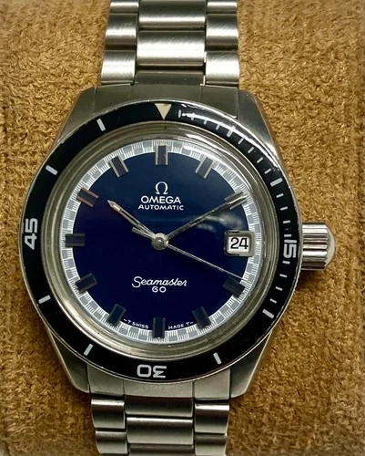 Vintage Omega Seamaster Ref 166.062 "Big Crown"