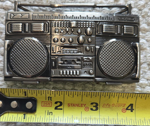 Boombox Belt Buckle | eBay display picture 2