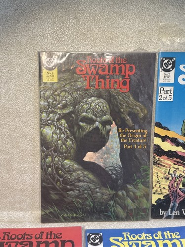 Roots of the Swamp Thing set #1-5 (1986) - Picture 2 of 7