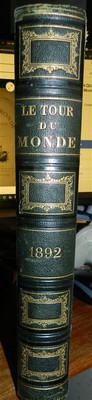 Le Tour Du Monde 1892 Rare Large Hardback Book! Nouveau Journal Des Voyages M. E
