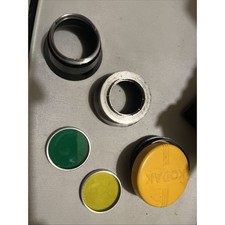 Vintage Kodak 15/16" 24mm Adjustable Series V Adapter Ring  Filters Etc