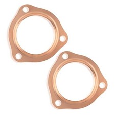 2PCS" Exhaust Gasket,Copper Exhaust Flange for Header Gasket  Collector 2.5"