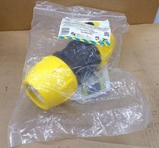 HOME-FLEX 18-429-020 2 IN. IPS DR 11 UNDERGROUND YELLOW POLY GAS PIPE COUPLER