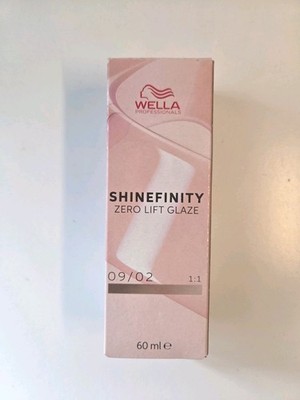 Wella Shinefinity Zero Lift Glaze 09/02 hellblond natur, Haarfarbe, Tönung 60 ml
