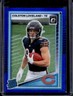 2025 Panini Donruss Optic Colston Loveland Rated Rookie Blue Hyper Prizm #204