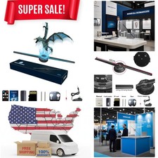 Compact 3D Holographic Fan Projector, 16.5 Inch - Perfect for Business  Events