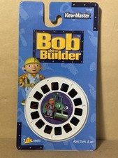 Vintage 2001 Viewmaster Bob the Builder 3 Reels Factory Sealed
