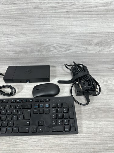Estación de acoplamiento, mouse y teclado Dell WD19S K20A HDMI Thunderbolt USB-C originales - Imagen 4 de 19