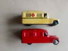 2 X Dinky 253 Daimler Ambulance Diecast vehicle